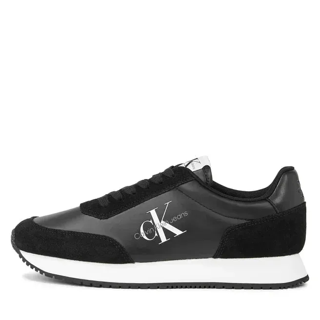 Calvin Klein Jeans Retro Runner Low Laceup Ny Pearl YW0YW01056-BLK