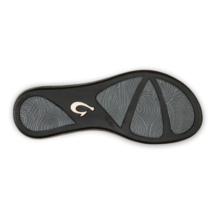 Olukai Ho'opio Women's Sandals Onyx/Onyx