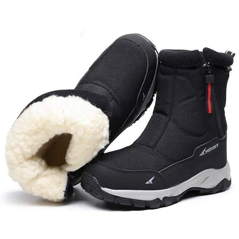 Plush Warm Snow Sneaker Boots