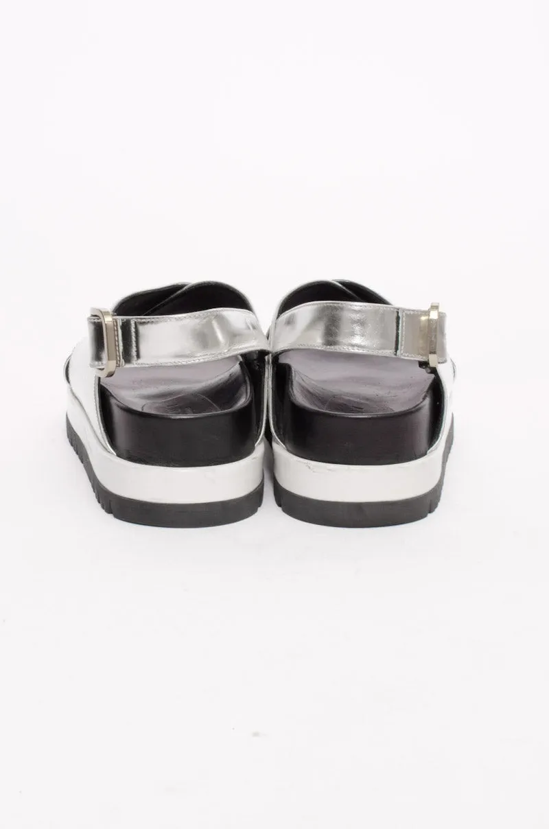 SILVER SANDALS