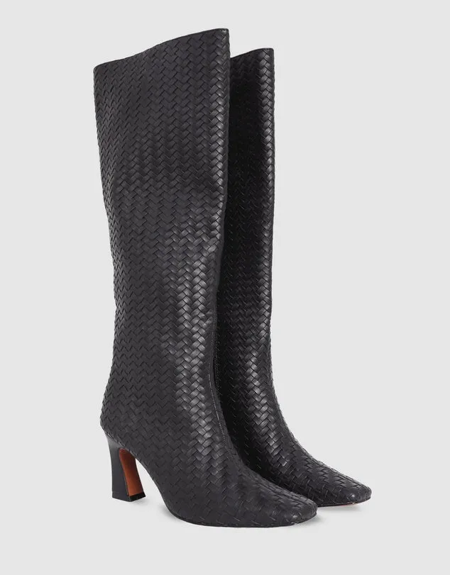 Skin Footwear Whistler Boot - Black Weave