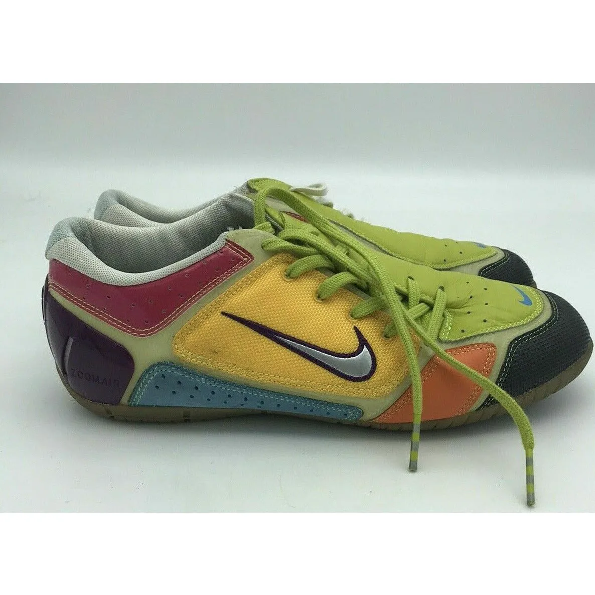 Vintage Nike Air Zoom Control II PRM Mens Sz 9.5 Volt Green Team 5 Tiempo FC