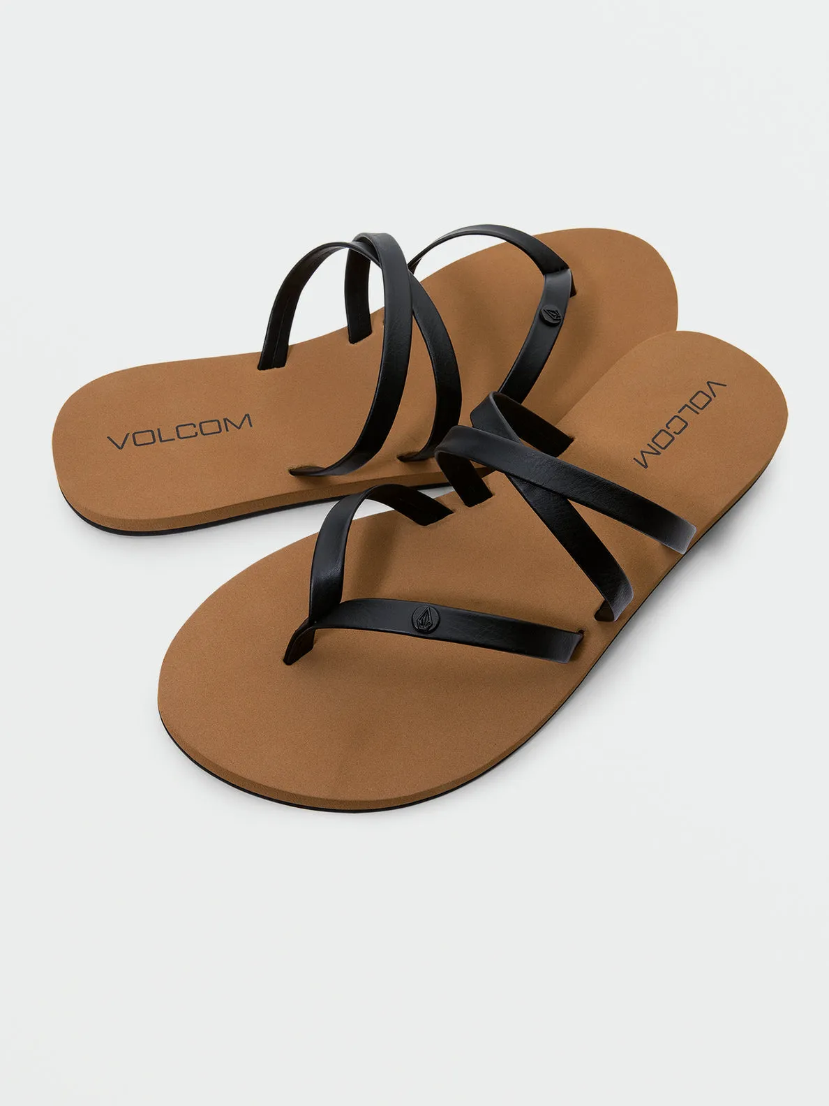 VOLCOM EASY BREEZY II WOMENS SANDAL - BLACK