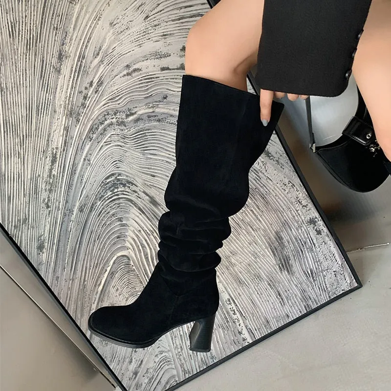 Women Leather Boots