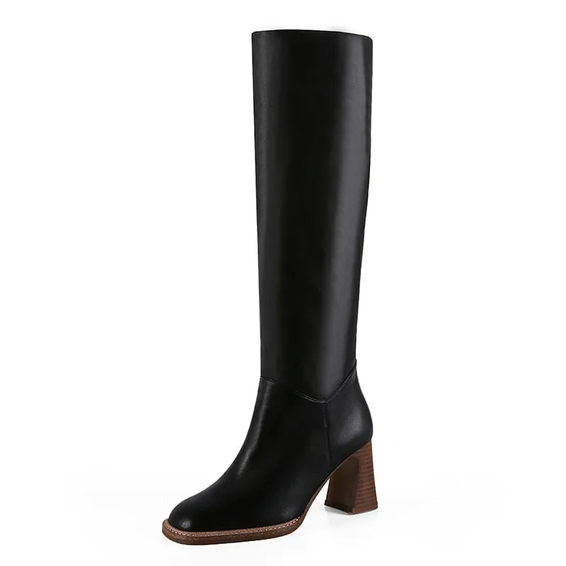 Women Leather Boots