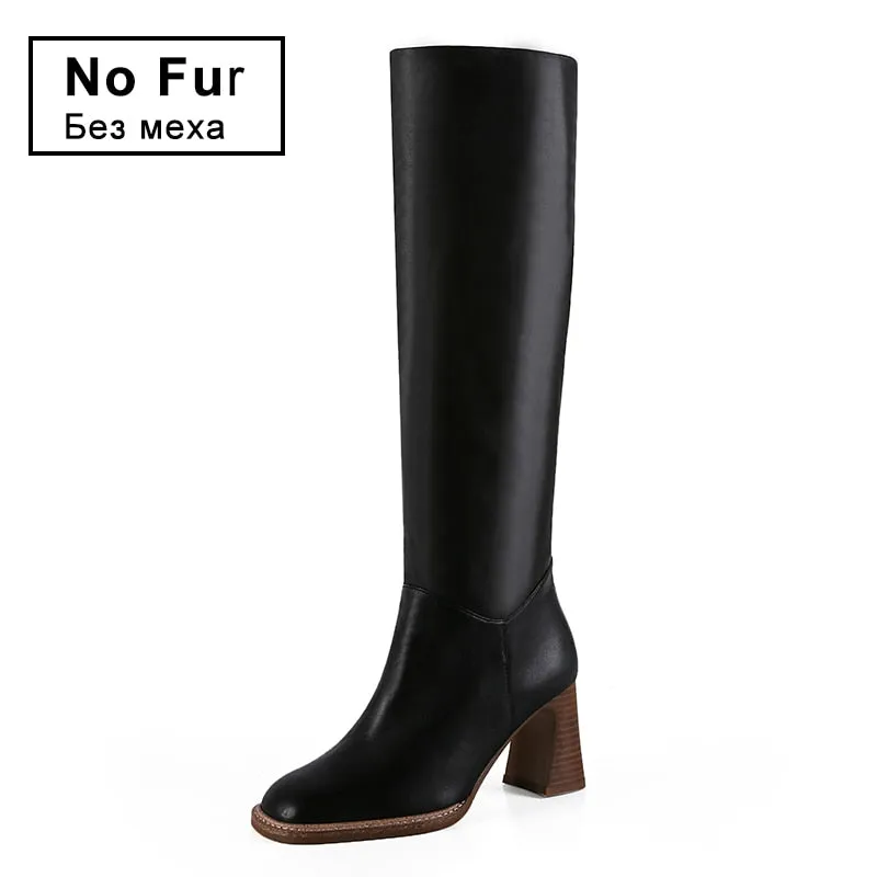 Women Leather Boots