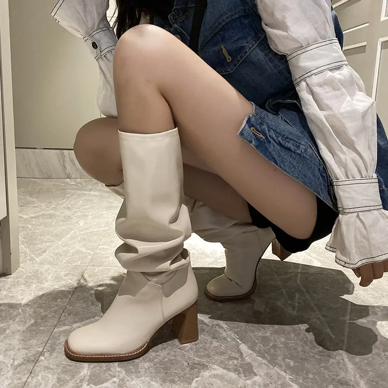 Women Leather Boots