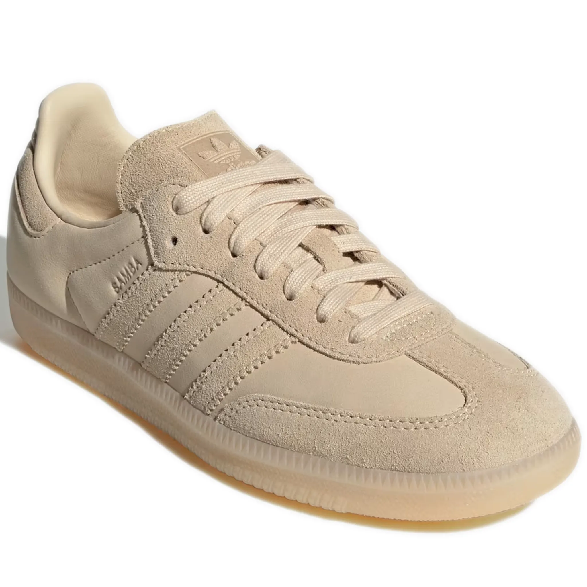 Women's Adidas Samba OG Shoes - Sand Strata / Sand Strata / Sand Strata