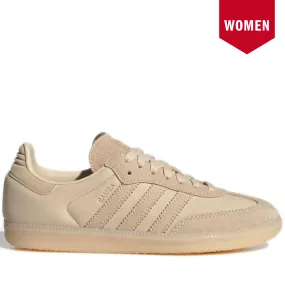 Women's Adidas Samba OG Shoes - Sand Strata / Sand Strata / Sand Strata